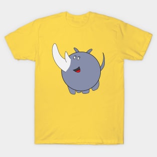 Cute Chubby Rhinoceros T-Shirt